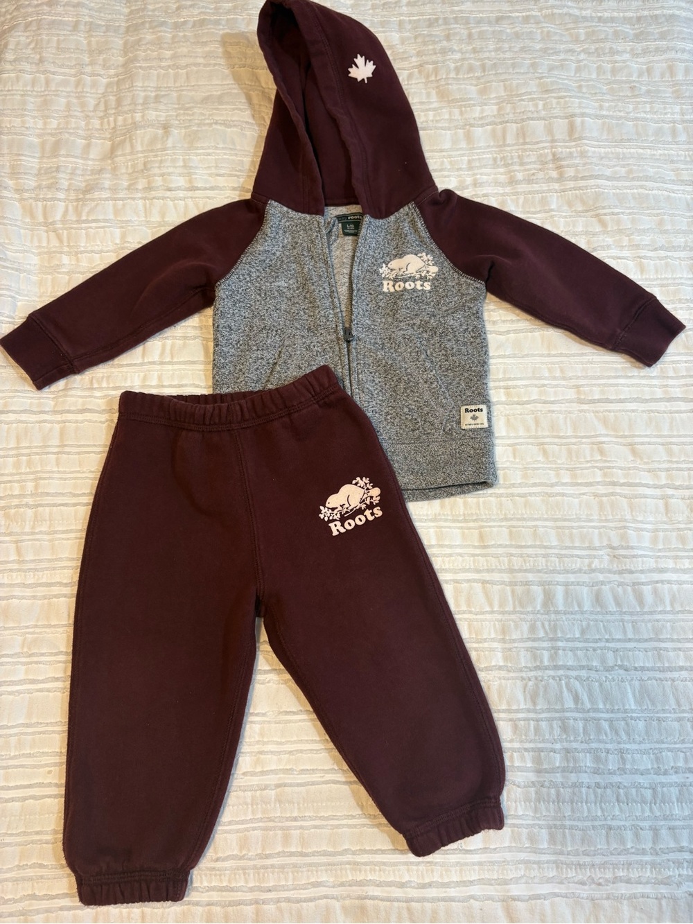 Roots Matching Sweat Set 12-18M